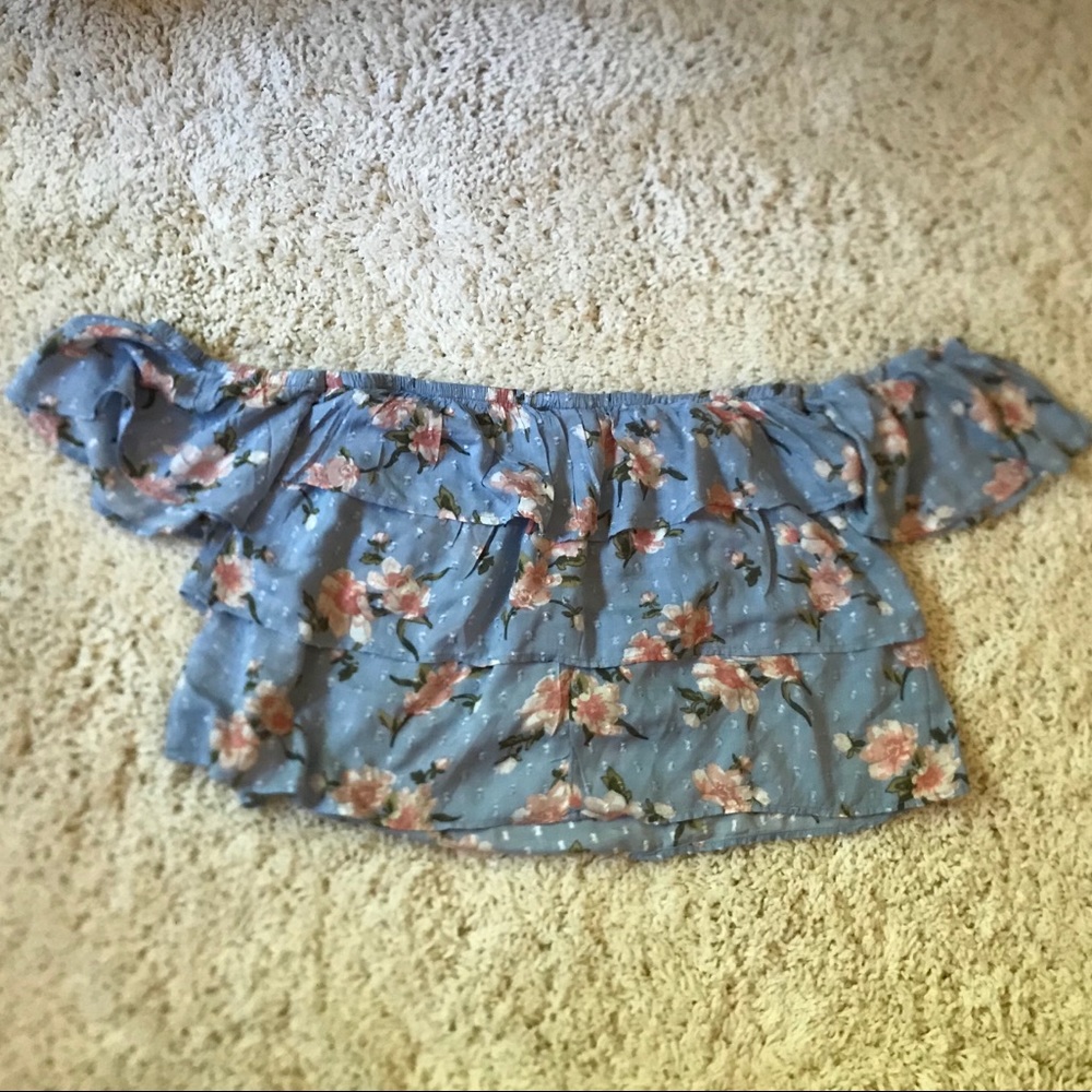 Off the shoulder shirt